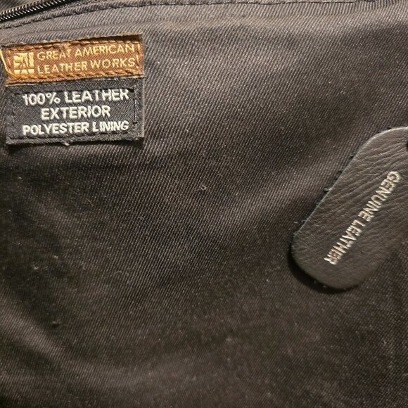 Classic 100% Leather Bag (Great American Leather Works) - Picture 5 of 5